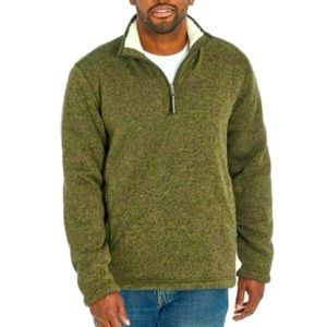 Orvis Mens Sherpa Lined Pullover Sweater